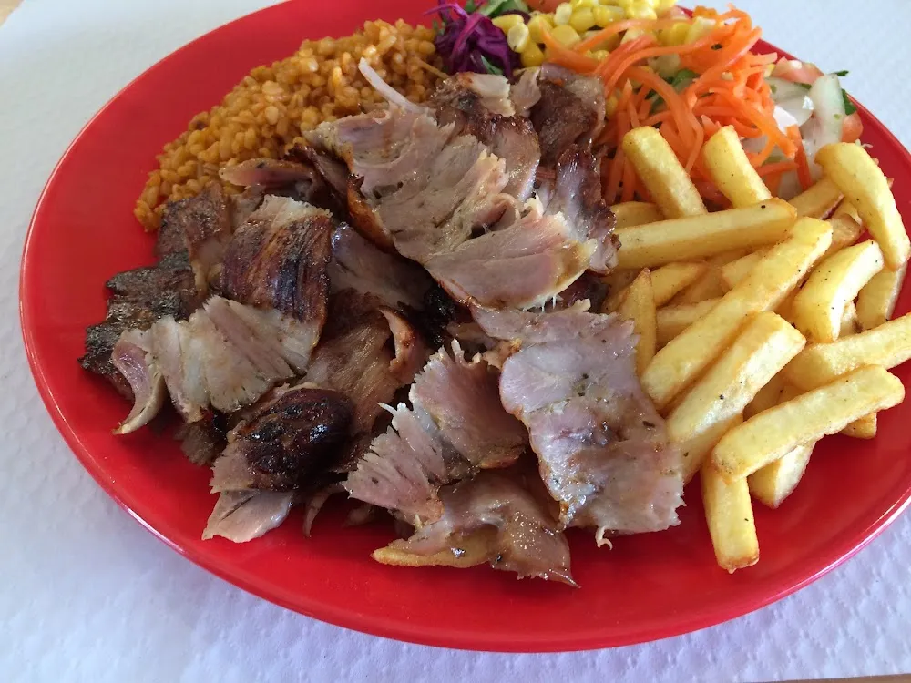 Doner Kebab Sur Assiette
